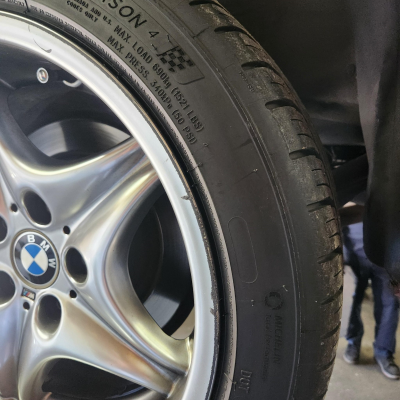 2002 BMW M Roadster in Imola Red 2 over Dark Gray & Black Nappa