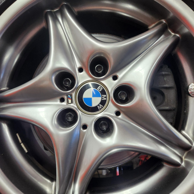 2002 BMW M Roadster in Imola Red 2 over Dark Gray & Black Nappa