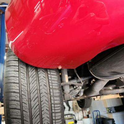 2002 BMW M Roadster in Imola Red 2 over Dark Gray & Black Nappa