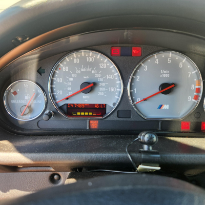 2002 BMW M Roadster in Imola Red 2 over Dark Gray & Black Nappa