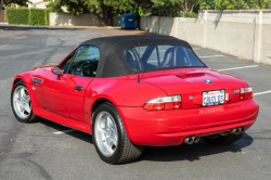 2002 BMW M Roadster in Imola Red 2 over Black Nappa