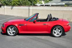 2002 BMW M Roadster in Imola Red 2 over Black Nappa