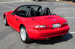 2002 BMW M Roadster in Imola Red 2 over Black Nappa