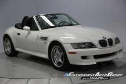 2002 BMW M Roadster in Alpine White 3 over Black Nappa