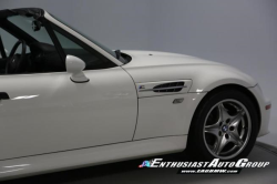 2002 BMW M Roadster in Alpine White 3 over Black Nappa