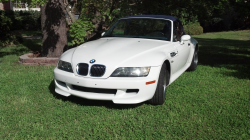 2002 BMW M Roadster in Alpine White 3 over Estoril Blue & Black Nappa