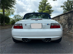 2002 BMW M Roadster in Alpine White 3 over Estoril Blue & Black Nappa