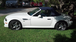 2002 BMW M Roadster in Alpine White 3 over Estoril Blue & Black Nappa