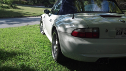 2002 BMW M Roadster in Alpine White 3 over Estoril Blue & Black Nappa