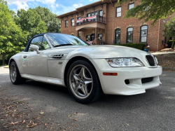 2002 BMW M Roadster in Alpine White 3 over Estoril Blue & Black Nappa