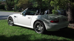 2002 BMW M Roadster in Alpine White 3 over Estoril Blue & Black Nappa