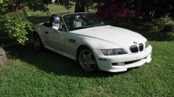 2002 BMW M Roadster in Alpine White 3 over Estoril Blue & Black Nappa