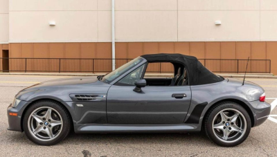 2002 BMW M Roadster in Steel Gray Metallic over Black Nappa