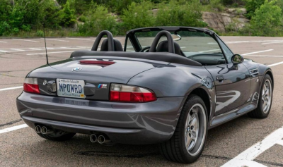 2002 BMW M Roadster in Steel Gray Metallic over Black Nappa