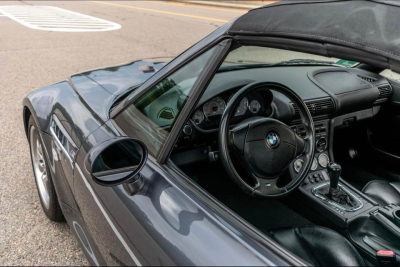 2002 BMW M Roadster in Steel Gray Metallic over Black Nappa