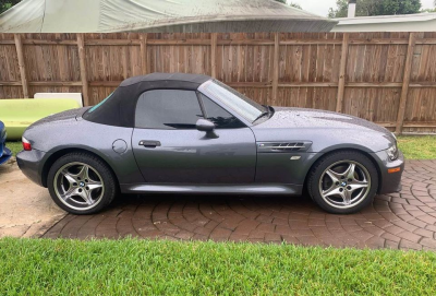 2002 BMW M Roadster in Steel Gray Metallic over Black Nappa