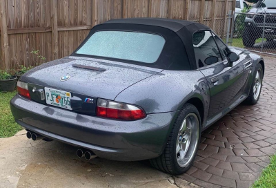 2002 BMW M Roadster in Steel Gray Metallic over Black Nappa