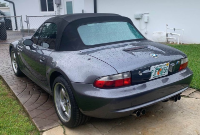 2002 BMW M Roadster in Steel Gray Metallic over Black Nappa