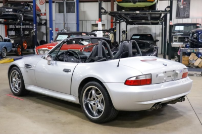 2002 BMW M Roadster in Titanium Silver Metallic over Black Nappa