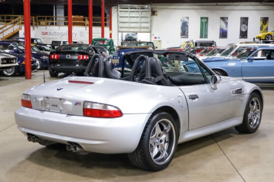 2002 BMW M Roadster in Titanium Silver Metallic over Black Nappa