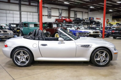 2002 BMW M Roadster in Titanium Silver Metallic over Black Nappa