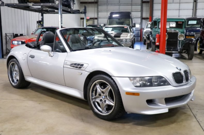 2002 BMW M Roadster in Titanium Silver Metallic over Black Nappa