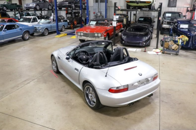 2002 BMW M Roadster in Titanium Silver Metallic over Black Nappa