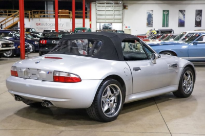 2002 BMW M Roadster in Titanium Silver Metallic over Black Nappa