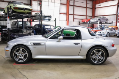 2002 BMW M Roadster in Titanium Silver Metallic over Black Nappa