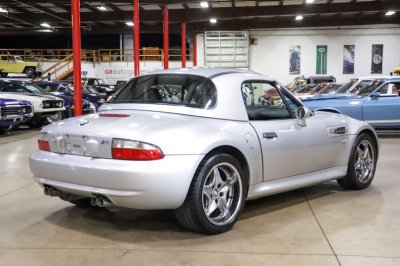 2002 BMW M Roadster in Titanium Silver Metallic over Black Nappa