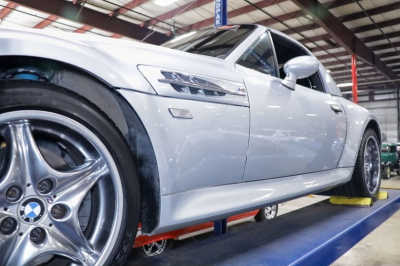 2002 BMW M Roadster in Titanium Silver Metallic over Black Nappa