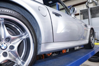 2002 BMW M Roadster in Titanium Silver Metallic over Black Nappa