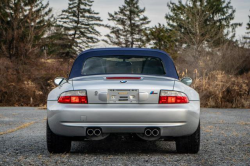 2002 BMW M Roadster in Titanium Silver Metallic over Estoril Blue & Black Nappa