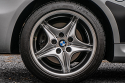 2002 BMW M Roadster in Titanium Silver Metallic over Estoril Blue & Black Nappa