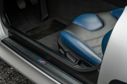 2002 BMW M Roadster in Titanium Silver Metallic over Estoril Blue & Black Nappa