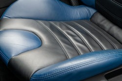 2002 BMW M Roadster in Titanium Silver Metallic over Estoril Blue & Black Nappa