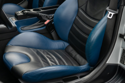 2002 BMW M Roadster in Titanium Silver Metallic over Estoril Blue & Black Nappa