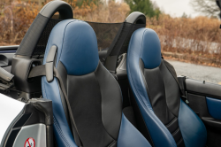 2002 BMW M Roadster in Titanium Silver Metallic over Estoril Blue & Black Nappa