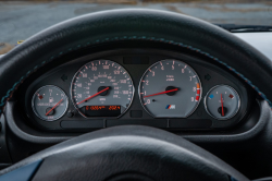 2002 BMW M Roadster in Titanium Silver Metallic over Estoril Blue & Black Nappa