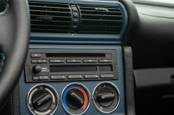 2002 BMW M Roadster in Titanium Silver Metallic over Estoril Blue & Black Nappa