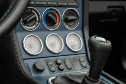 2002 BMW M Roadster in Titanium Silver Metallic over Estoril Blue & Black Nappa