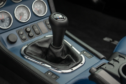 2002 BMW M Roadster in Titanium Silver Metallic over Estoril Blue & Black Nappa