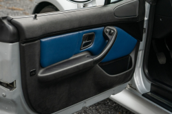 2002 BMW M Roadster in Titanium Silver Metallic over Estoril Blue & Black Nappa