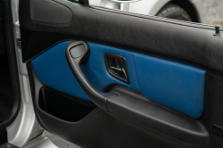 2002 BMW M Roadster in Titanium Silver Metallic over Estoril Blue & Black Nappa