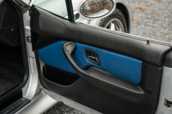 2002 BMW M Roadster in Titanium Silver Metallic over Estoril Blue & Black Nappa