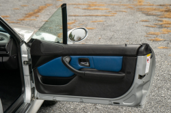 2002 BMW M Roadster in Titanium Silver Metallic over Estoril Blue & Black Nappa