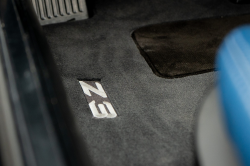 2002 BMW M Roadster in Titanium Silver Metallic over Estoril Blue & Black Nappa