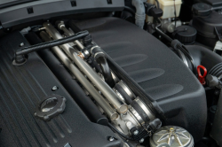 2002 BMW M Roadster in Titanium Silver Metallic over Estoril Blue & Black Nappa