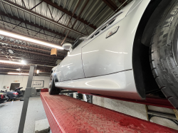 2002 BMW M Roadster in Titanium Silver Metallic over Estoril Blue & Black Nappa