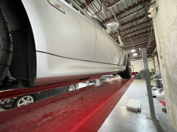 2002 BMW M Roadster in Titanium Silver Metallic over Estoril Blue & Black Nappa